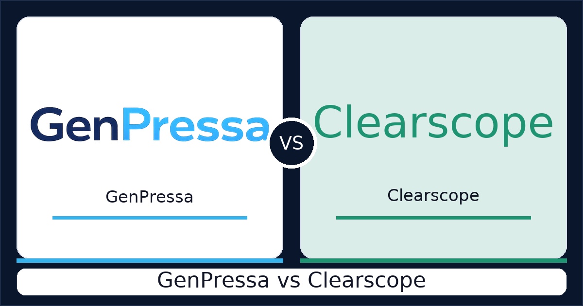 GenPressa vs Clearscope: Autonomous SEO vs Content Optimisation