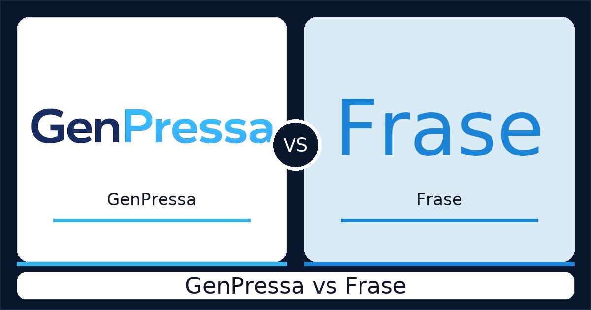 GenPressa vs Frase: Choosing Between Content Optimization and Autonomous Publishing
